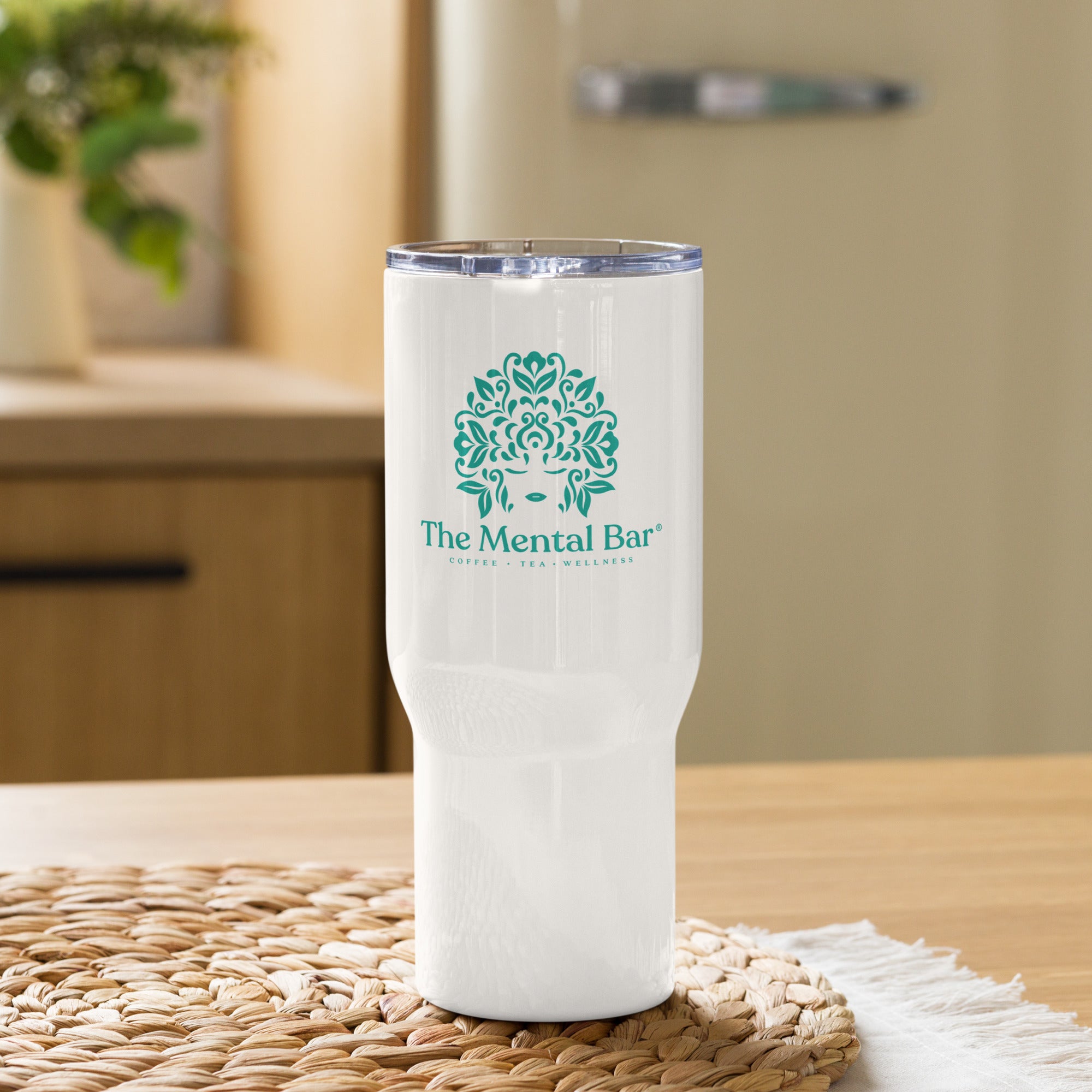 Stainless Steel Travel Mug with Handle